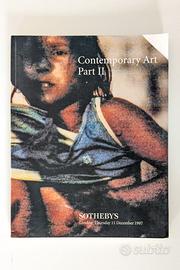 Catalogo Sotheby's Contemporary Art II 1997 Londra