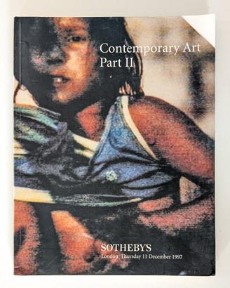 Catalogo Sotheby's Contemporary Art II 1997 Londra