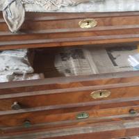comò  4 cassetti in legno
