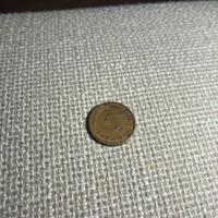 Moneta tedesca 5 pfennig marchio F 1950 rara