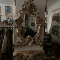 Specchio Veneziano e consolle Veneziana