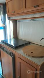 camper mansardato con climatizzatore 