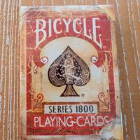Carte Bicycle series 1800 Ellusionist  - Rosso