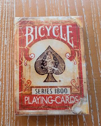 Carte Bicycle series 1800 Ellusionist  - Rosso