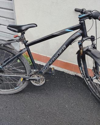 Bicicletta Rockrider ST 520 Nera decathlon