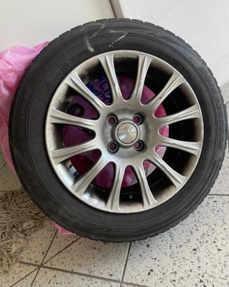 4 Cerchi Mini 2006 4x100 con gomme