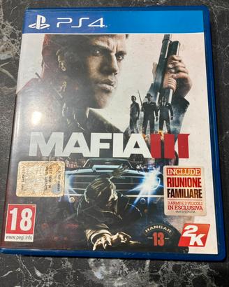 Mafia III ps4 come nuovo