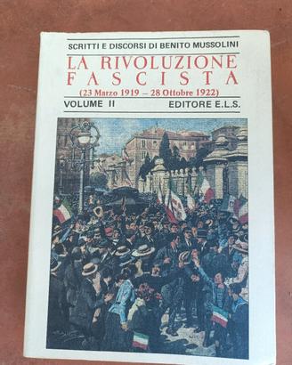 Libro   La rivoluzione fascista