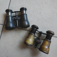 Antichi piccoli binocoli da teatro