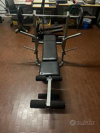 Panca per palestra multifuznione