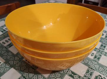 Set 3 Insalatiere in plastica liscia
