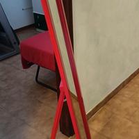 Specchio vernice rossa