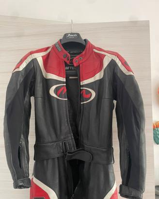 Tuta da moto Mtech in pelle tg. 42 donna