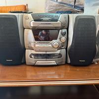 Impianto hifi panasonic