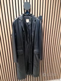 Cappotto Pelle Vintage Conbipel Nero