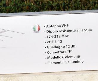 Antenna VHF nuova
