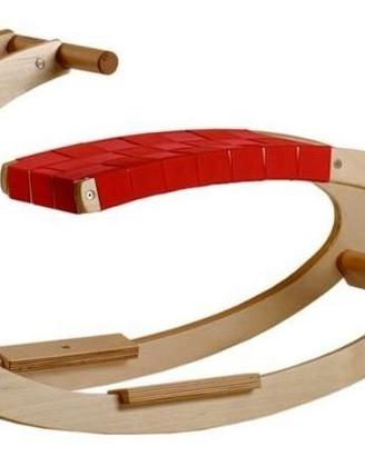 Dondolo in Legno Naturale per Bambini Olga  Sirch