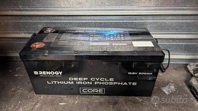 batteria litio 200Ah