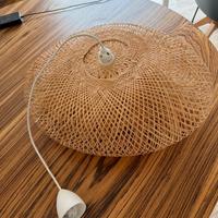Lampadario in Rattan