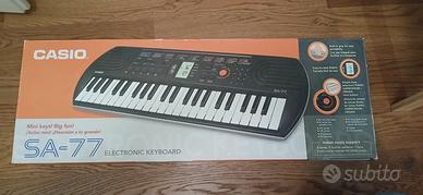 Pianola casio sa77