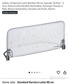 Safety 1st Barriera Letto Bambini 90 cm