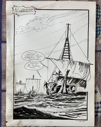 MANARA Jolanda de Almaviva n° 42 pag 15 originale