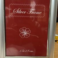 cornice Placcata Argento (Silver Plated) - Nuova