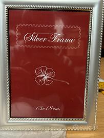 cornice Placcata Argento (Silver Plated) - Nuova