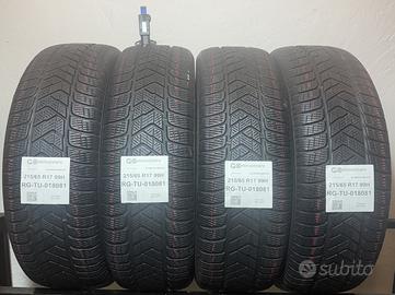 4 Pneumatici 215/65 R17 Pirelli Scorpion Winter