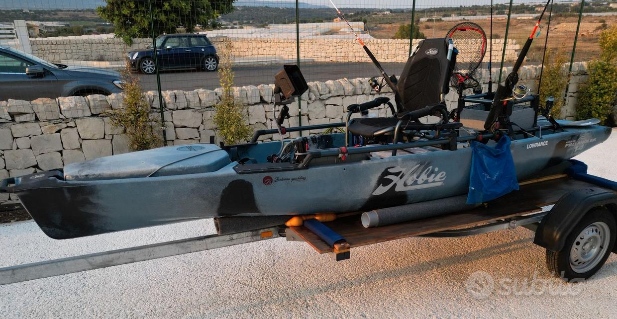 LOVIVER Timone per Kayak con Pedali per Pedali atercraft Timone per Barca Coda Posteriore in Nylon Pedane per Kayak per Kayak da Mare Canoa di Ricambio