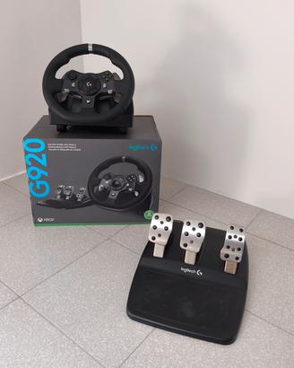 LOGITECH G G920 DRIVING FORCE VOLANTE DA CORSA 
