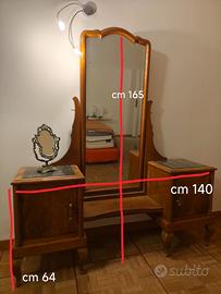 Consolle trucco primi '900