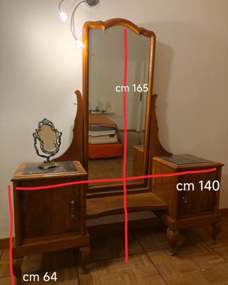 Consolle trucco primi '900