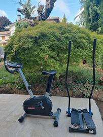 Cyclette - stepper attrezzi palestra 