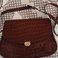 Borsa vintage Silvano Biagini pelle cocco