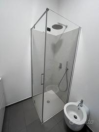 Box doccia RELAX KUBIK design minimal 80 x 80