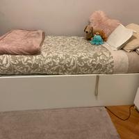 LETTO SINGOLO CON VANO CONTENITORE