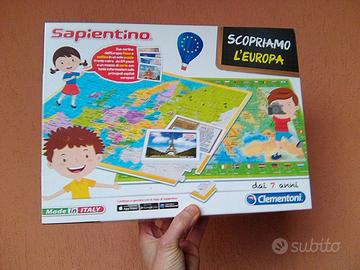 Gioco Clementoni Europa Sapientino puzzle