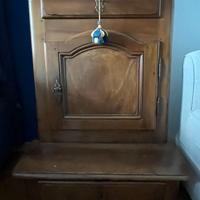 Inginocchiatoio in legno massello