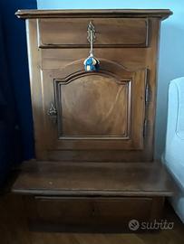 Inginocchiatoio in legno massello