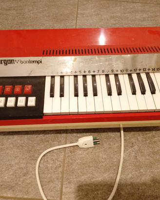 tastiera organo elettrico Bontempi