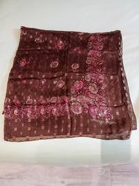 Foulard chiffon di seta Emanuel Ungaro 