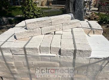 Bordure per aiuole in pietra naturale Travertino