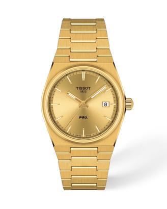 Tissot PRX 35mm Quartz Gold Watch T1372103302100