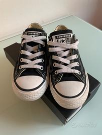 Converse All Stars nere bambini