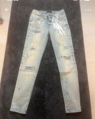 Jeans purple