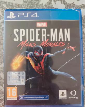 Miles Morales spiderman ps4