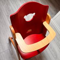 Seggiolone Pali Pappy-Re in legno