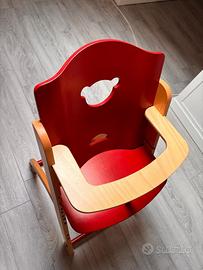 Seggiolone Pali Pappy-Re in legno