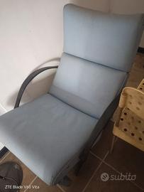 poltrona p40 chaise longue Borsani tecno design